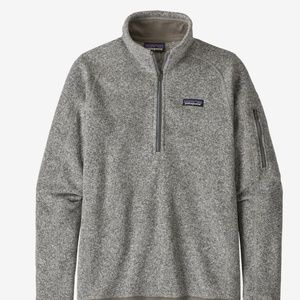 Patagonia grey quarter zip NEVER WORN
